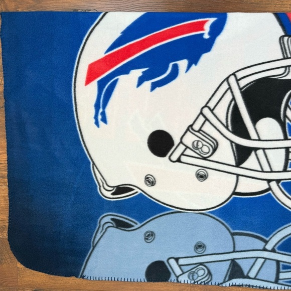 Northwest NFL Buffalo Bills Fleece Throw Blanket Size 46 x 60 - Picture 6 of 8